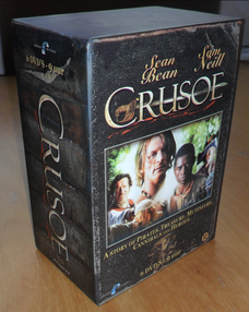 Serie CRUSOE / 6 DVD's - 9 UUR / COMPLEET in BOX