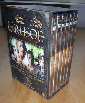 Serie CRUSOE / 6 DVD's - 9 UUR / COMPLEET in BOX - 2