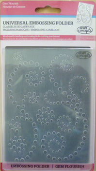 Craft Concepts Embossing Folder Gem Flourish - 0