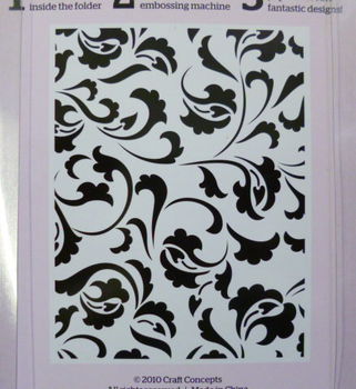 Craft Concepts Embossing Folder Venus - 1