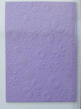 C'Art Us Embossing Folder Trendy Flower - 1