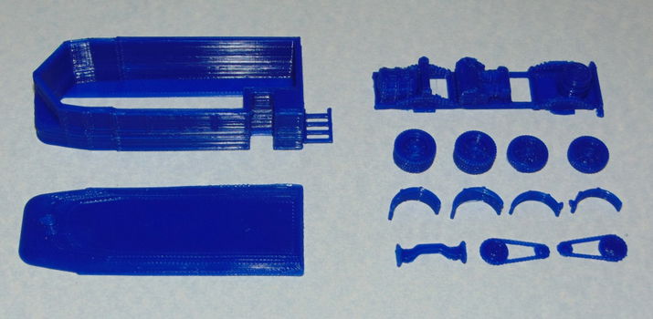 Sentinel stoombus - 3D-print in diverse schalen - 2