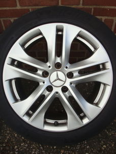 17"Originele Mercedes Velgen W212 5x112