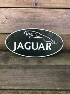 Wandbord Jaguar , decoratie , kado