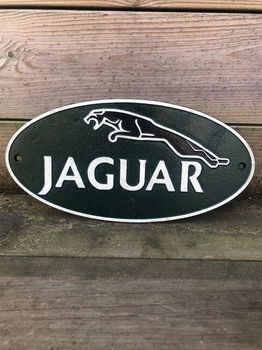 Wandbord Jaguar , decoratie , kado - 1