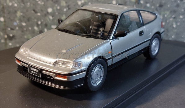 Honda CRX grijs 1:24 Whitebox WB077 - 1