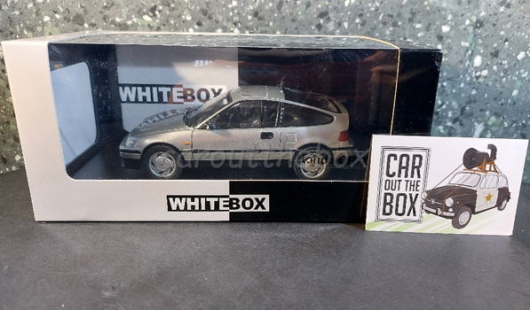 Honda CRX grijs 1:24 Whitebox WB077 - 3