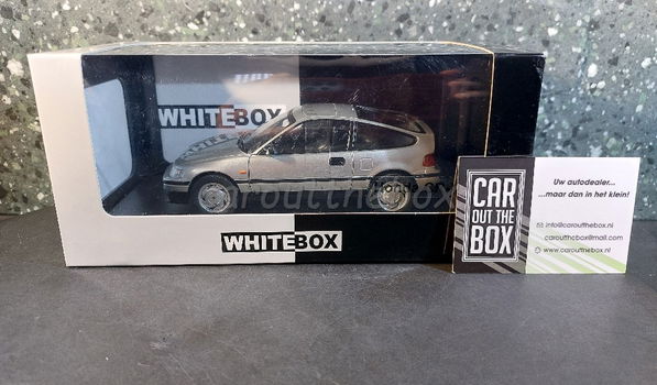 Honda CRX grijs 1:24 Whitebox WB077 - 4