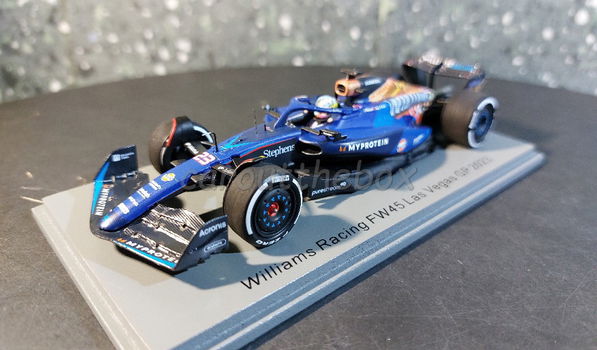 Williams Racing FW45 #23 Las Vegas GP 2023 1:43 Spark Sp131 - 1