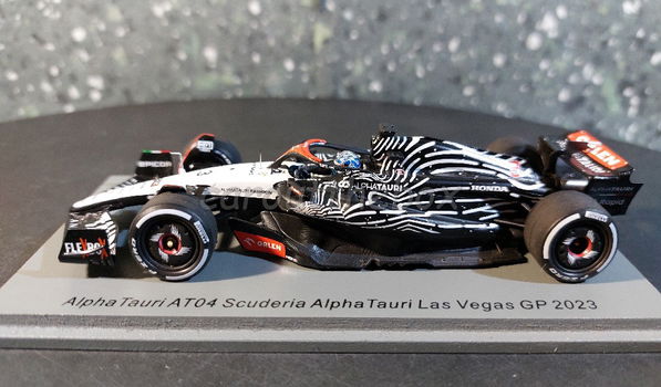 Alpha Tauri AT04 #3 Ricciardo Las Vegas GP 2023 1:43 Spark Sp132 - 0