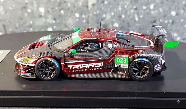 Ferrari 296 GT3 IMSA Daytona 24 hr 2023 #23 1:43 BBR BBR007 - 0