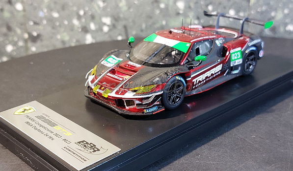 Ferrari 296 GT3 IMSA Daytona 24 hr 2023 #23 1:43 BBR BBR007 - 1