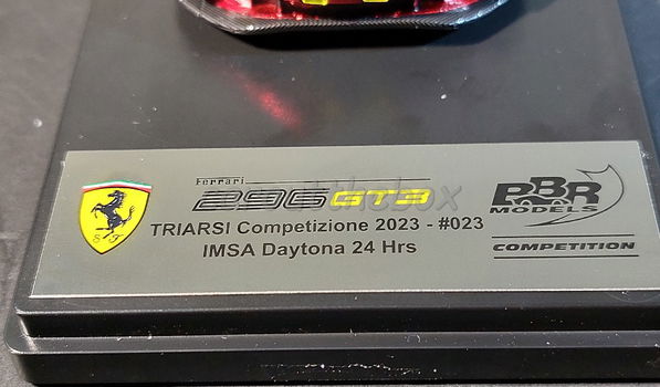 Ferrari 296 GT3 IMSA Daytona 24 hr 2023 #23 1:43 BBR BBR007 - 2