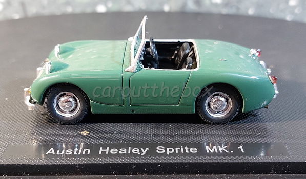 Austin Healey Sprite MK1 groen 1:43 Ebbro 013 - 0