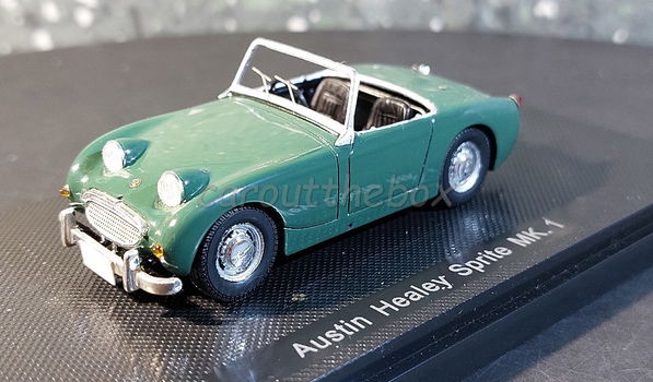 Austin Healey Sprite MK1 groen 1:43 Ebbro 013 - 1