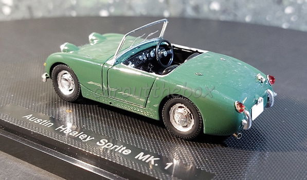 Austin Healey Sprite MK1 groen 1:43 Ebbro 013 - 2