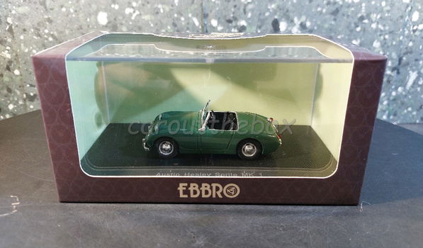 Austin Healey Sprite MK1 groen 1:43 Ebbro 013 - 3