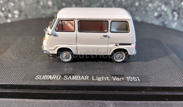 Subaru Sambar light Van 1961 ivory 1:43 Ebbro 015 - 0