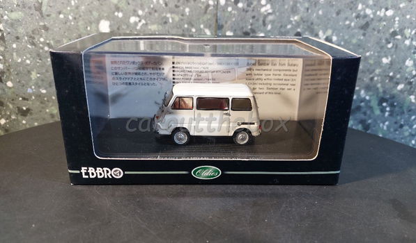 Subaru Sambar light Van 1961 ivory 1:43 Ebbro 015 - 3