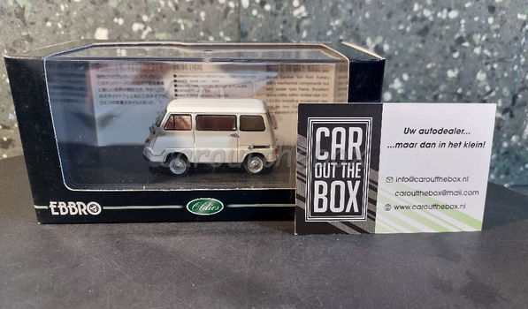 Subaru Sambar light Van 1961 ivory 1:43 Ebbro 015 - 5