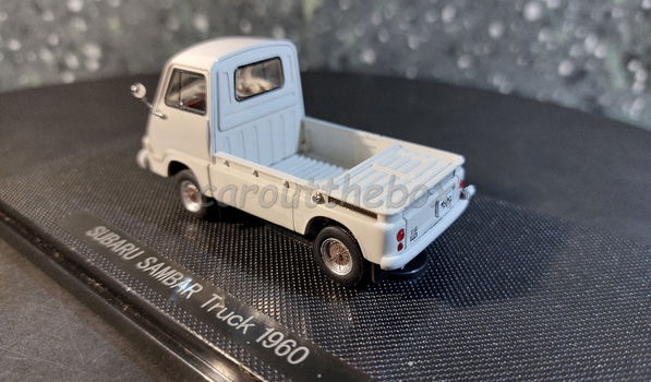 Subaru Sambar light truck 1961 ivory 1:43 Ebbro 016 - 2