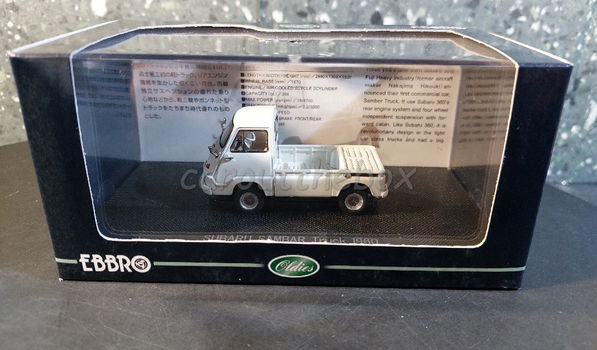 Subaru Sambar light truck 1961 ivory 1:43 Ebbro 016 - 3