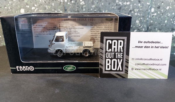 Subaru Sambar light truck 1961 ivory 1:43 Ebbro 016 - 5