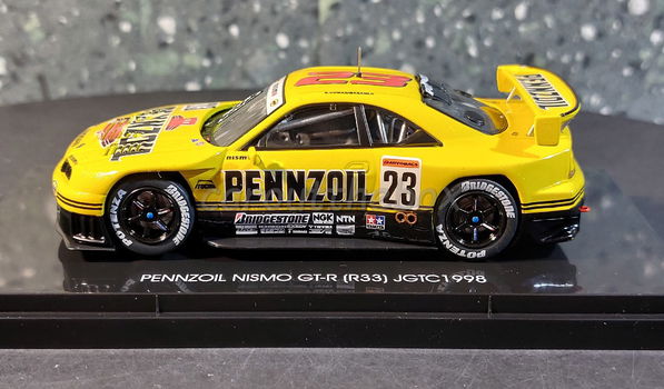 Pennzoil Nismo GT-R 1998 Low down force 1:43 Ebbro 017 - 0