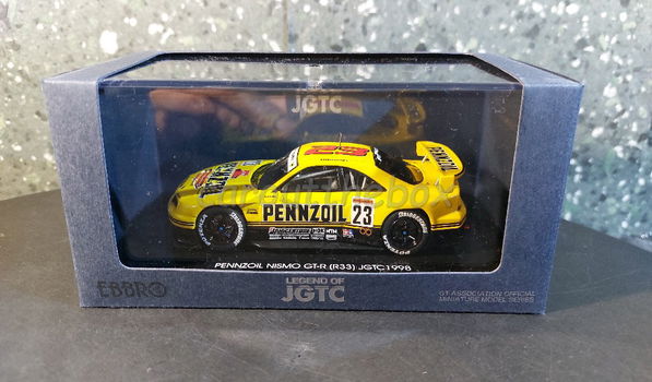 Pennzoil Nismo GT-R 1998 Low down force 1:43 Ebbro 017 - 3