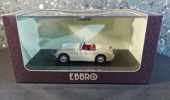 Austin Healey Sprite MK1 wit 1:43 Ebbro 019 - 3