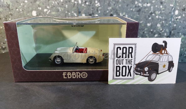 Austin Healey Sprite MK1 wit 1:43 Ebbro 019 - 4