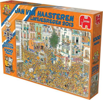 Jan Van Haasteren - Lintjesregen Puzzel 1000 Stukjes - 0