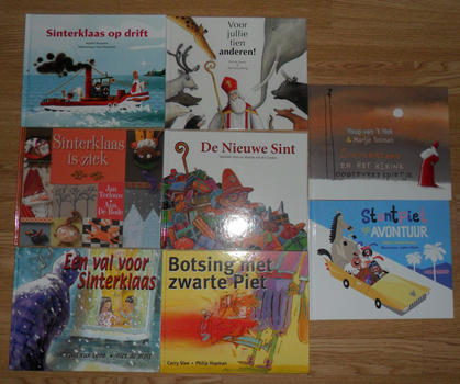 NIEUW! SINTERKLAAS hardcover BOEKEN Paul v Loon Jan Terlouw - 0