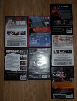 Collectie 7x Jean Claude van Damme DVDs / Martial Arts Aktie - 1