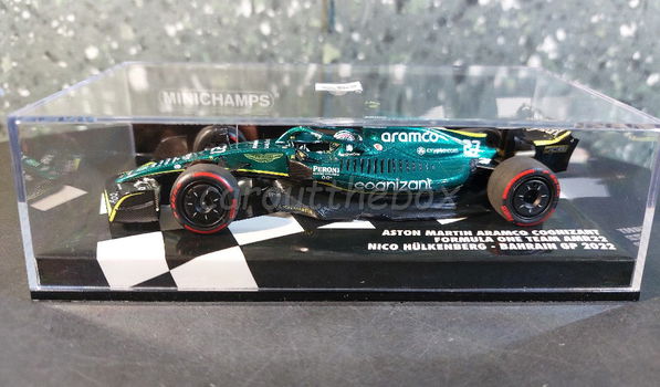 Aston Martin Aramco AMR22 #27 Hülkenberg 1/43 Minichamps Mi111 - 3