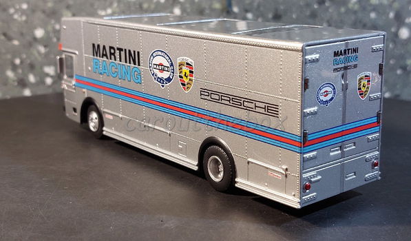 Mercedes 317 renntransporter Martini 1/64 Schuco Sch181 - 2