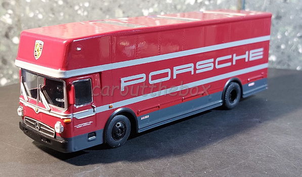 Mercedes 317 renntransporter PORSCHE 1/64 Schuco Sch182 - 0