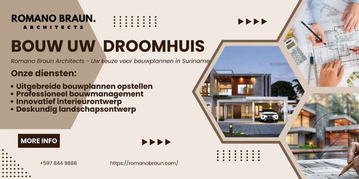 Romano Braun Architecten - Jouw Partner voor Bouwontwerpen in Suriname - 0