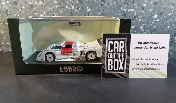 Toyota Tom's 86C #36 1:43 Ebbro 022 - 5