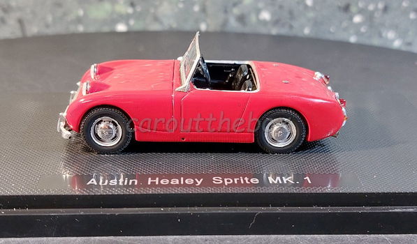 Austin Healey Sprite MK1 rood 1:43 Ebbro 025 - 0