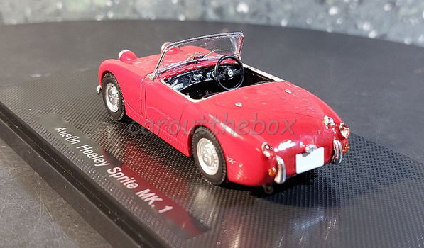 Austin Healey Sprite MK1 rood 1:43 Ebbro 025 - 2