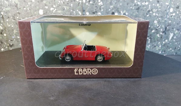 Austin Healey Sprite MK1 rood 1:43 Ebbro 025 - 3