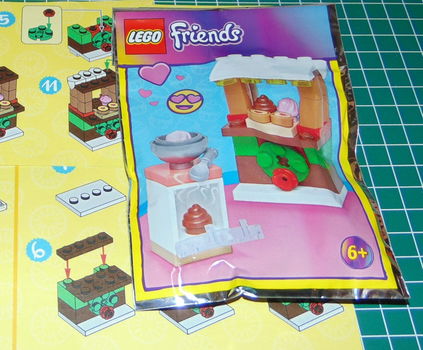 Lego Friends cupcakes stand met oven - 0