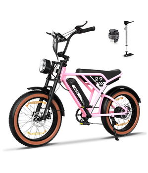 Mooie zgan roze fatbike - 0