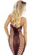 Lange Fishnet Jurk - Zwart S/L - 1 - Thumbnail