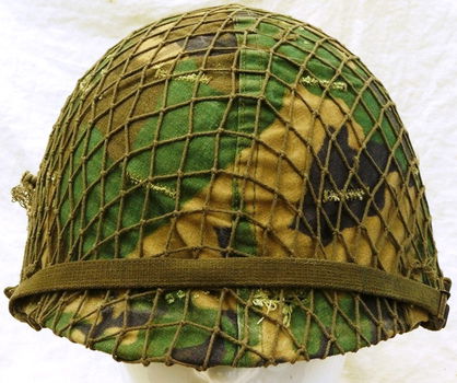 Helm, type: M53 (Troepenhelm), Koninklijke Landmacht, met binnenhelm, 1979.(Nr.3) - 1