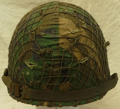 Helm, type: M53 (Troepenhelm), Koninklijke Landmacht, met binnenhelm, 1979.(Nr.3) - 2