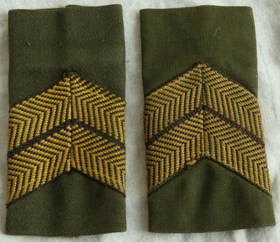 Rang Onderscheiding, GVT, Korporaal 1e Klasse, Koninklijke Landmacht, jaren'70/'80.(Nr.2) - 0