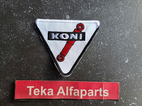 Koni Schokbreker Badge Logo Embleem Opnaaibadge - 0