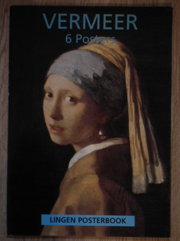 Johannes Vermeer / 6 POSTERS (31x44 cm) Posterbook Meisje met de PAREL - 0